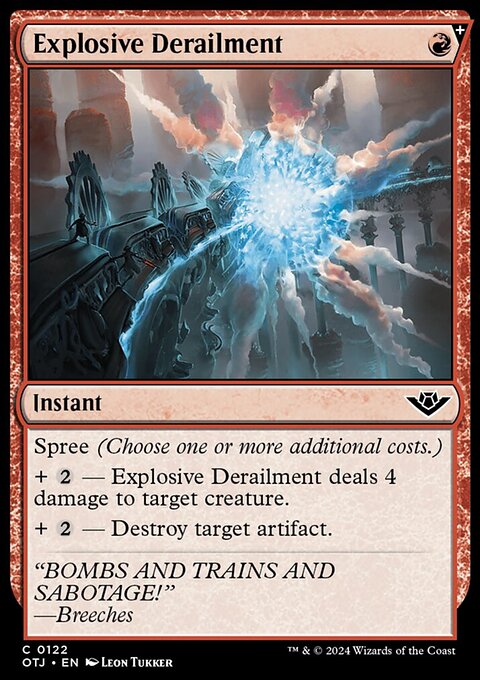 Explosive Derailment [Outlaws of Thunder Junction]