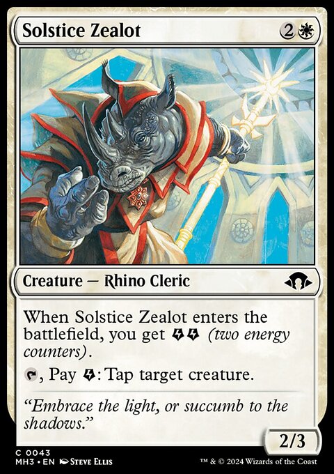 Solstice Zealot [Modern Horizons 3]