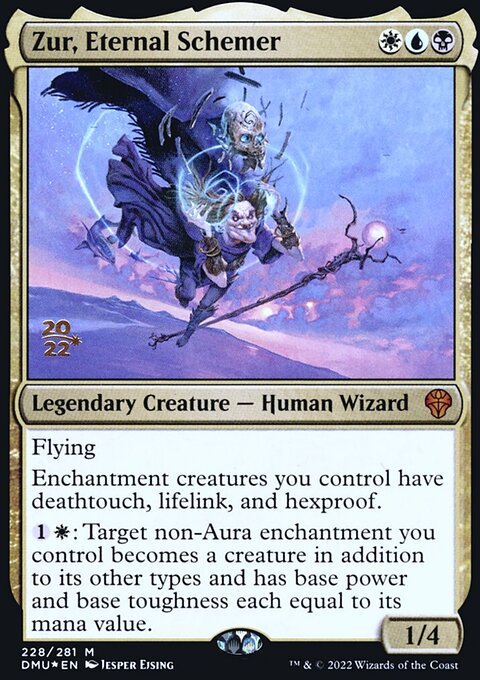 Zur, Eternal Schemer [Dominaria United Prerelease Promos]