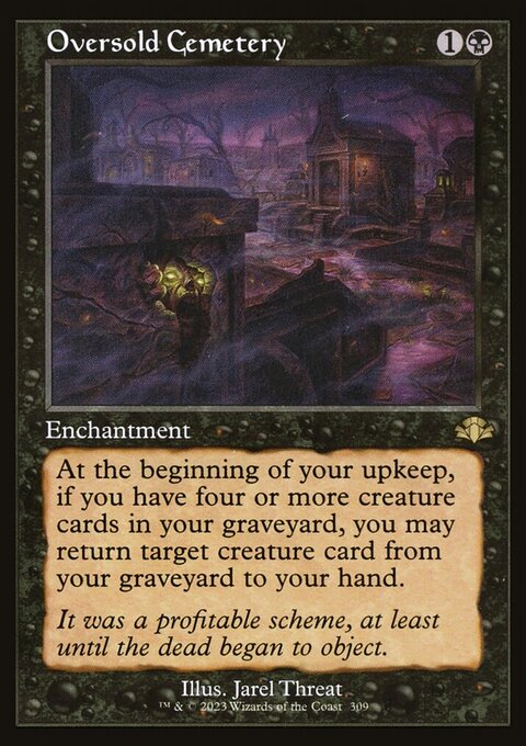 Oversold Cemetery (Retro) [Dominaria Remastered]