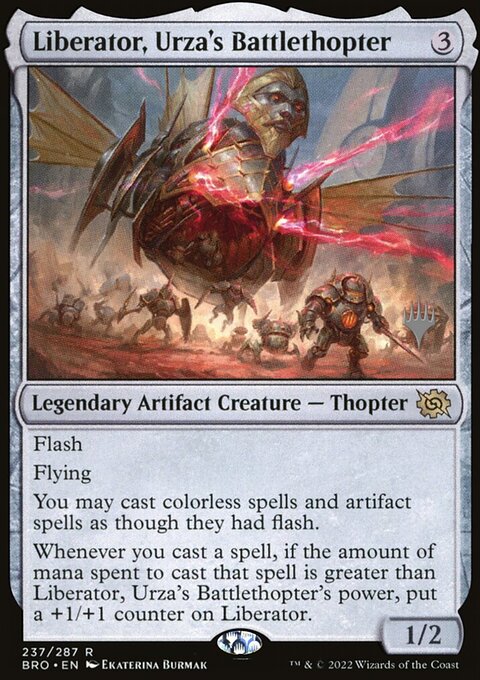 Liberator, Urza's Battlethopter [The Brothers' War Prerelease Promos]