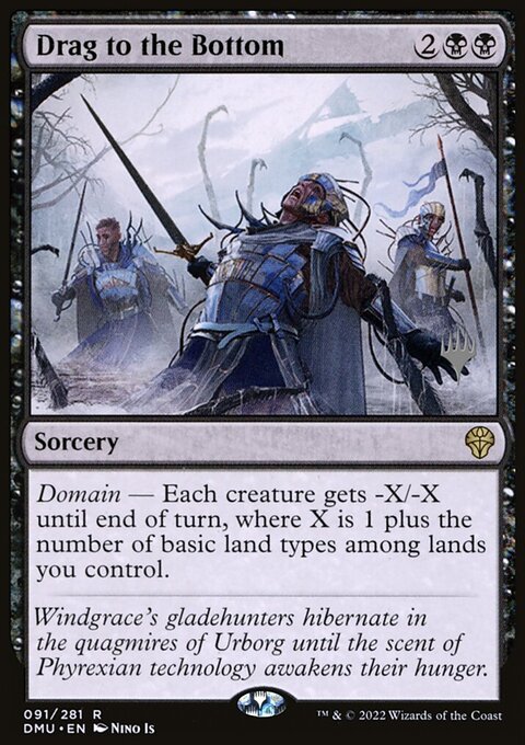 Drag to the Bottom (Promo Pack) [Dominaria United Promos]