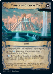 Ojer Pakpatiq, Deepest Epoch // Temple of Cyclical Time [The Lost Caverns of Ixalan Prerelease Cards]