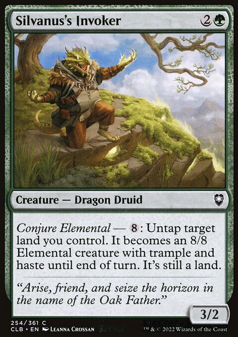 Silvanus's Invoker [Commander Legends: Battle for Baldur's Gate]