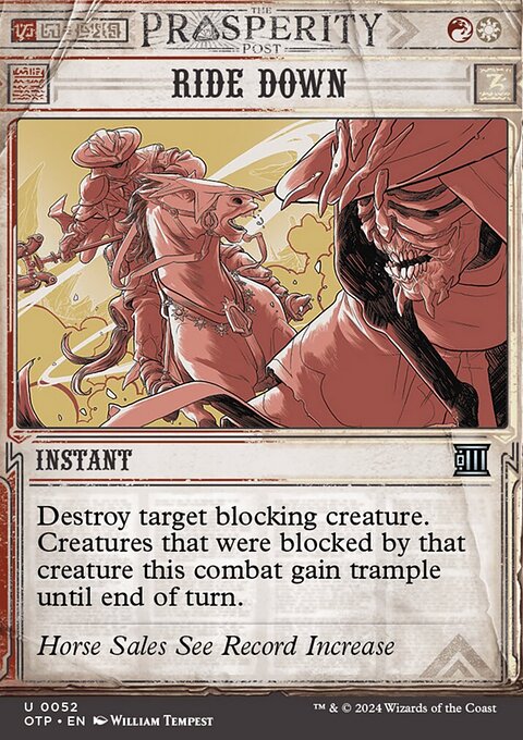 Ride Down [Outlaws of Thunder Junction: Breaking News]