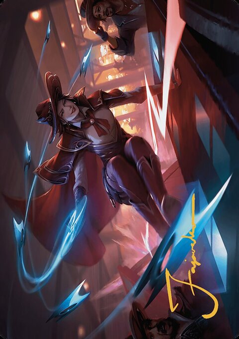 Slick Sequence Art Card [Outlaws of Thunder Junction Art Series]