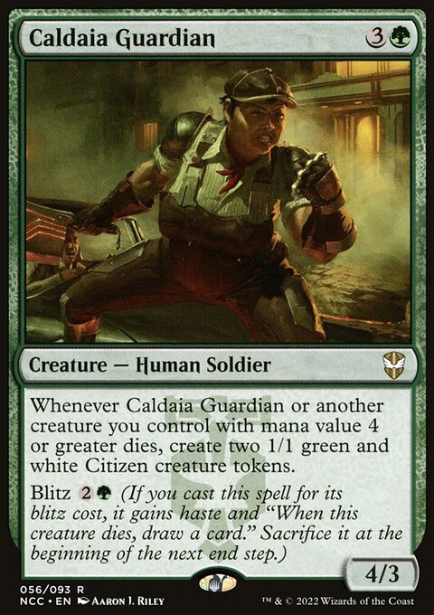 Caldaia Guardian [Streets of New Capenna Commander]