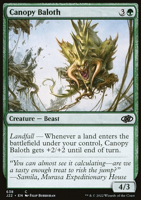 Canopy Baloth [Jumpstart 2022]