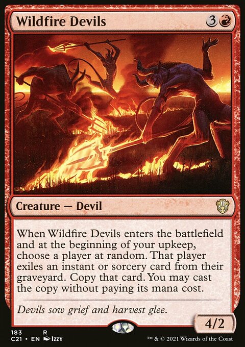 Wildfire Devils [Commander 2021]