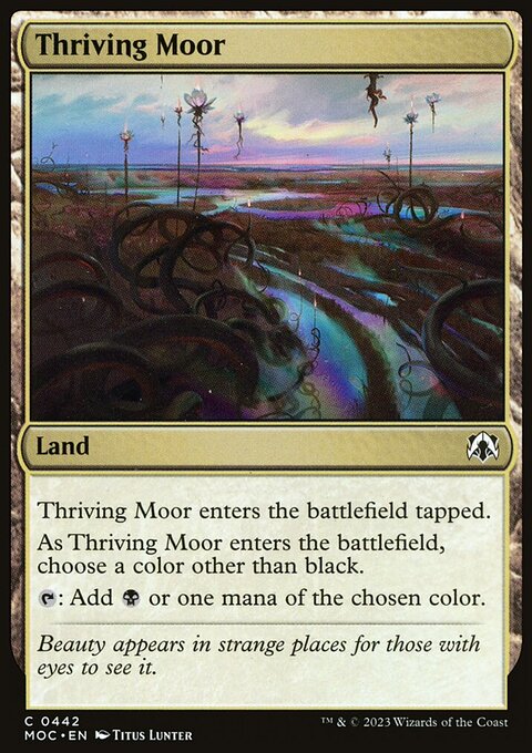 Thriving Moor [March of the Machine Commander]