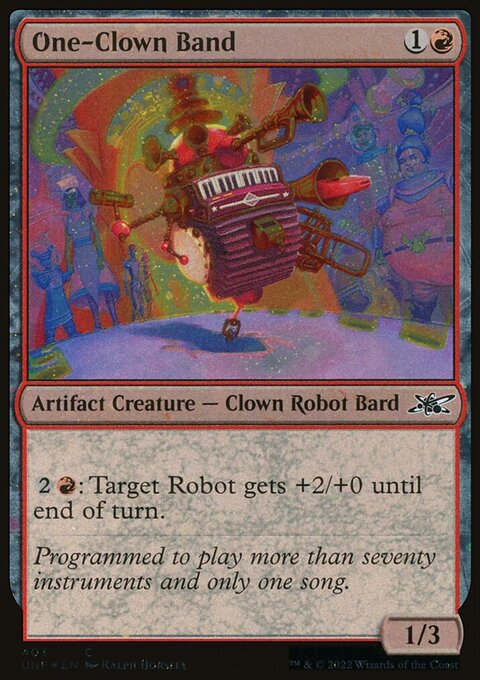 One-Clown Band (Galaxy Foil) [Unfinity]