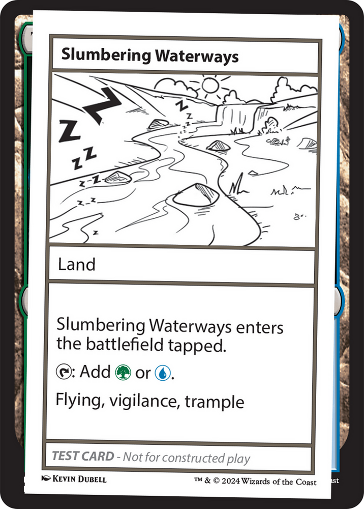 Slumbering Waterways [Mystery Booster 2 Playtest Cards]