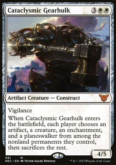 Cataclysmic Gearhulk [Kamigawa: Neon Dynasty Commander]