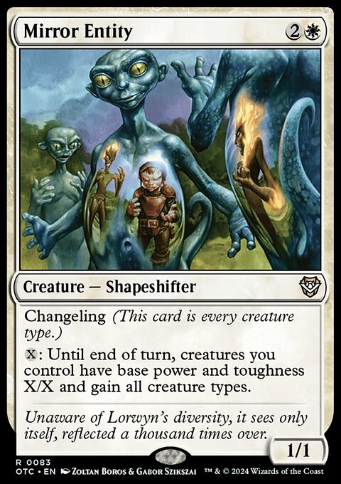 Mirror Entity [Outlaws of Thunder Junction Commander]