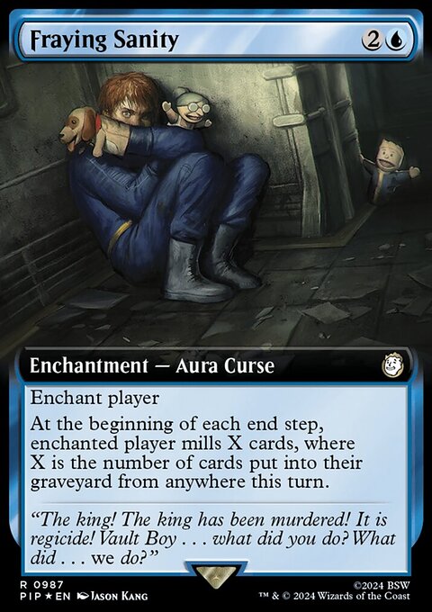 Fraying Sanity (Extended Art) (Surge Foil) [Fallout]