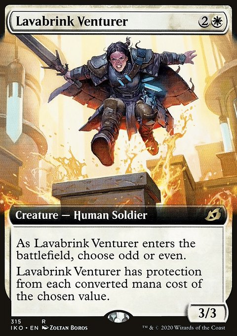 Lavabrink Venturer (Extended Art) [Ikoria: Lair of Behemoths]