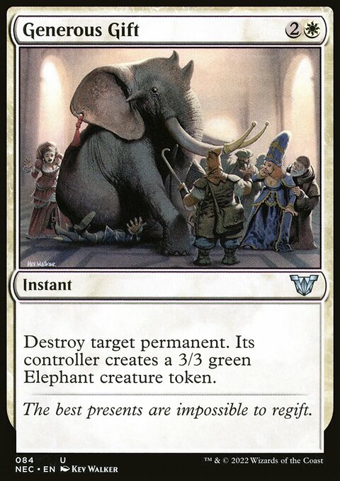 Generous Gift [Kamigawa: Neon Dynasty Commander]