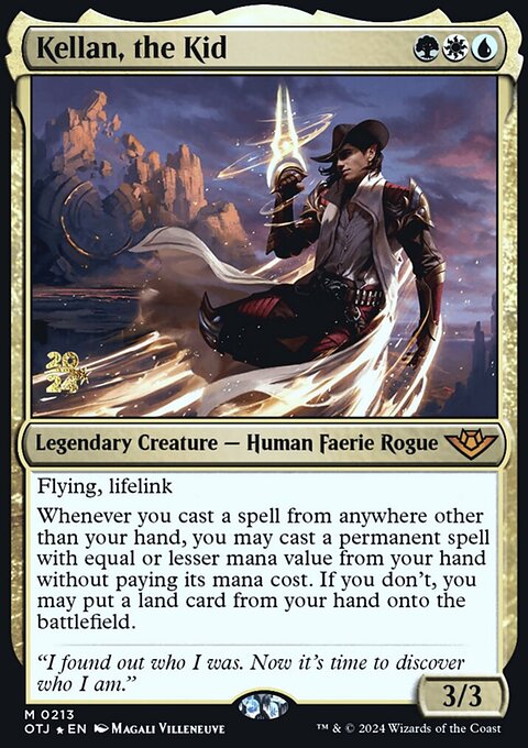 Kellan, the Kid [Outlaws of Thunder Junction Prerelease Promos]