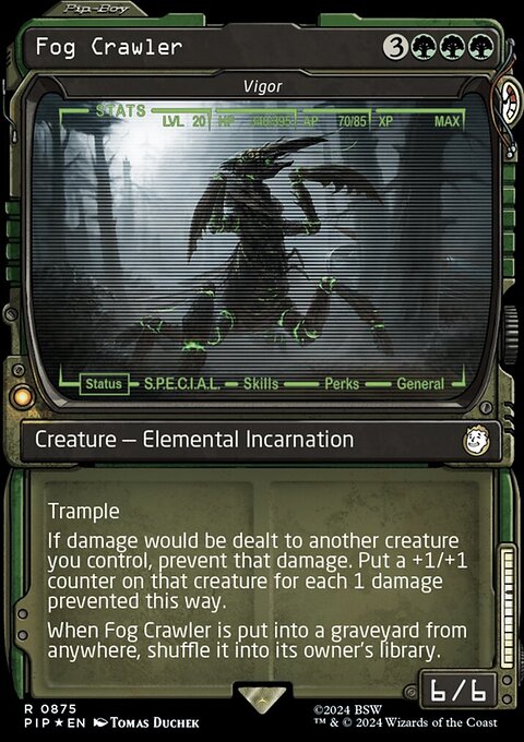 Fog Crawler - Vigor (Showcase) (Surge Foil) [Fallout]