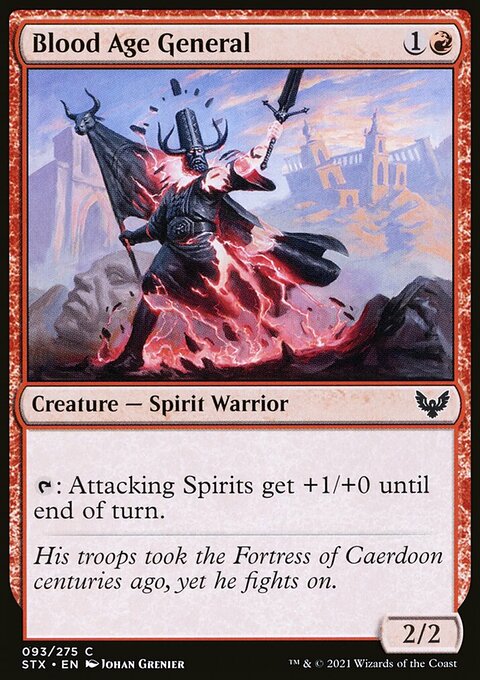 Blood Age General [Strixhaven: School of Mages]