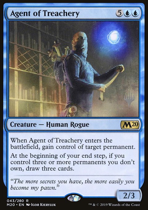 Agent of Treachery [Core Set 2020 Prerelease Promos]