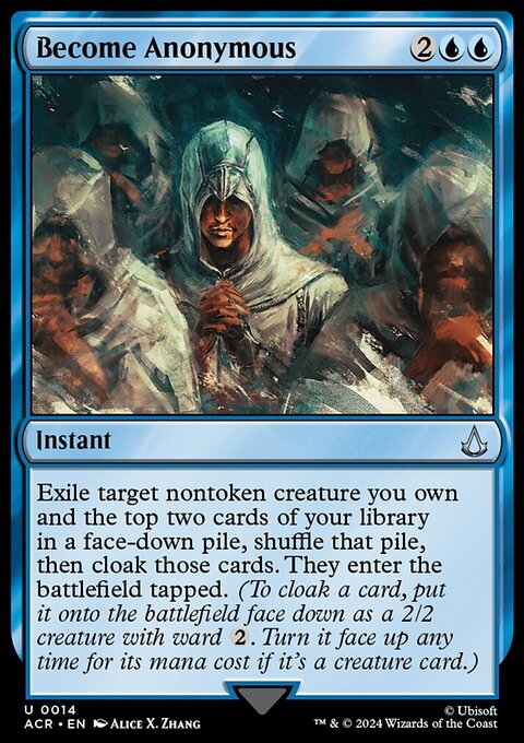 Become Anonymous [Assassin's Creed]