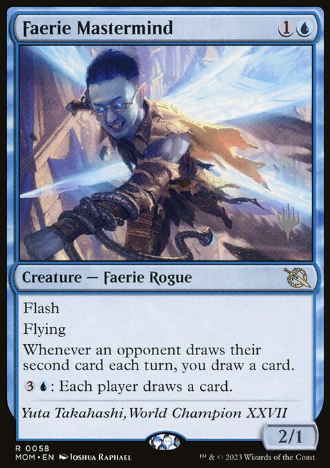 Faerie Mastermind (Promo Pack) [March of the Machine Promos]