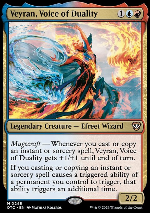 Veyran, Voice of Duality [Outlaws of Thunder Junction Commander]