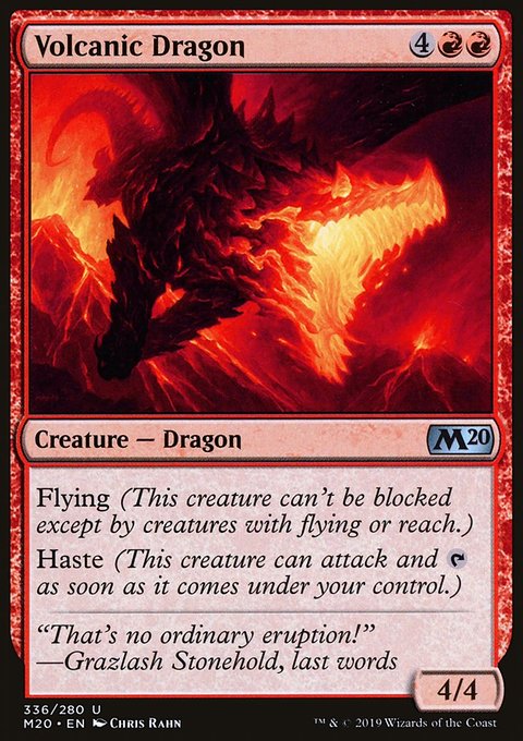 Volcanic Dragon [Core Set 2020]