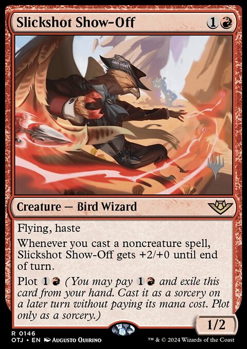 Slickshot Show-Off (Promo Pack) [Outlaws of Thunder Junction Promos]