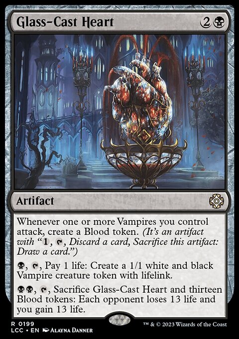 Glass-Cast Heart [The Lost Caverns of Ixalan Commander]