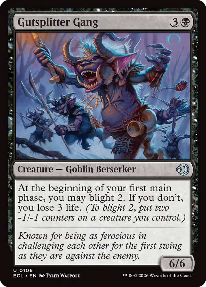 Gutsplitter Gang [Lorwyn Eclipsed]