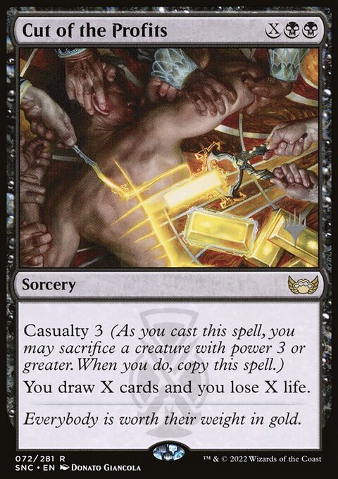 Cut of the Profits (Promo Pack) [Streets of New Capenna Promos]