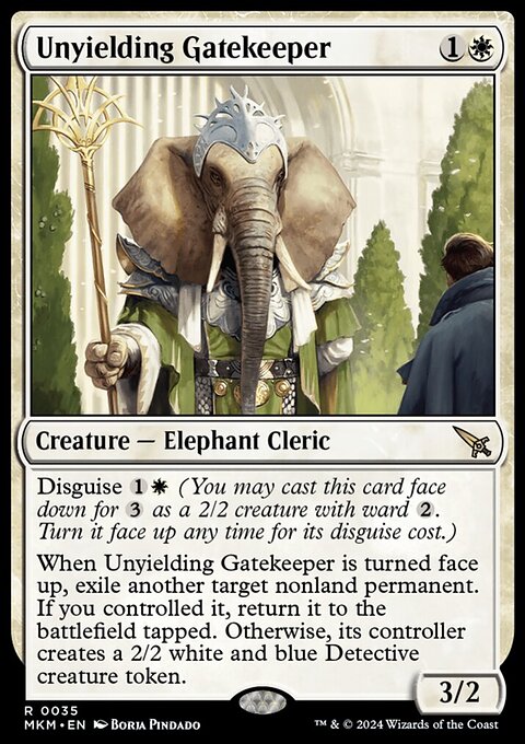 Unyielding Gatekeeper [Murders at Karlov Manor]