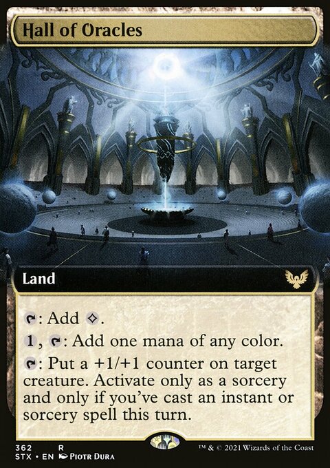 Hall of Oracles (Extended Art) [Strixhaven: School of Mages]