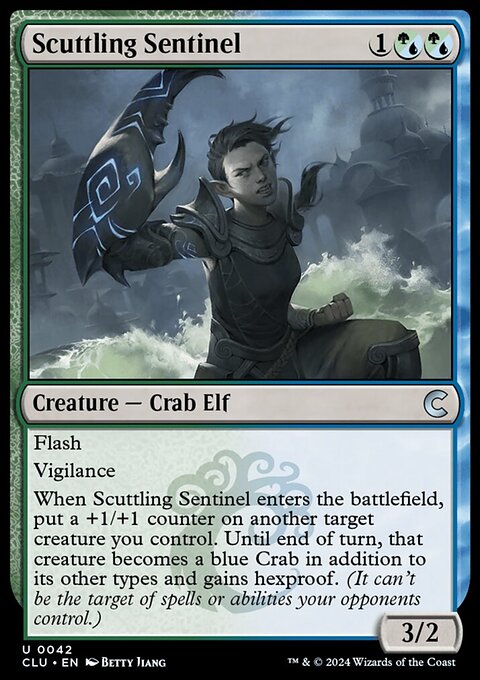 Scuttling Sentinel [Ravnica: Clue Edition]