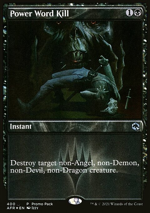 Power Word Kill (Promo Pack) [Dungeons & Dragons: Adventures in the Forgotten Realms]