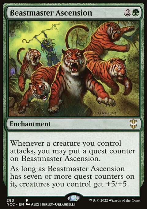 Beastmaster Ascension [Streets of New Capenna Commander]