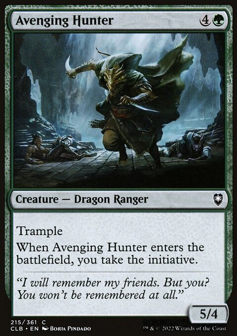 Avenging Hunter [Commander Legends: Battle for Baldur's Gate]