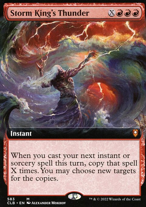 Storm King's Thunder (Extended Art) [Commander Legends: Battle for Baldur's Gate]