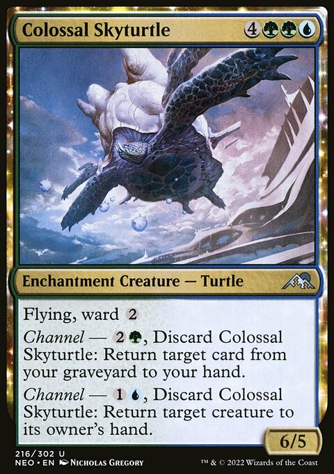 Colossal Skyturtle [Kamigawa: Neon Dynasty]
