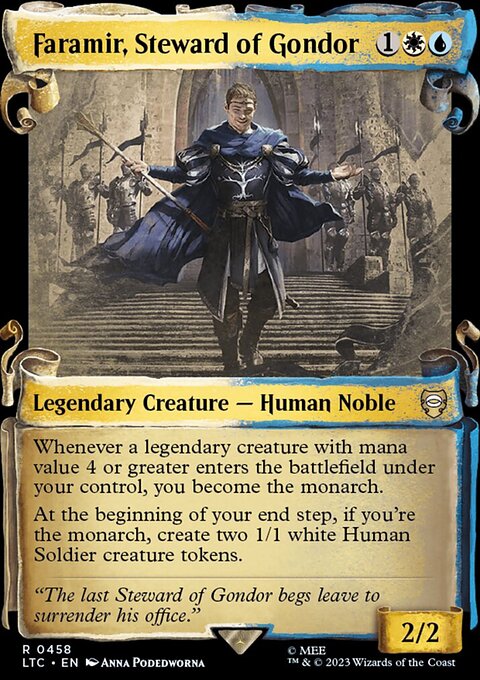 Faramir, Steward of Gondor [The Lord of the Rings: Tales of Middle-Earth Commander Showcase Scrolls]