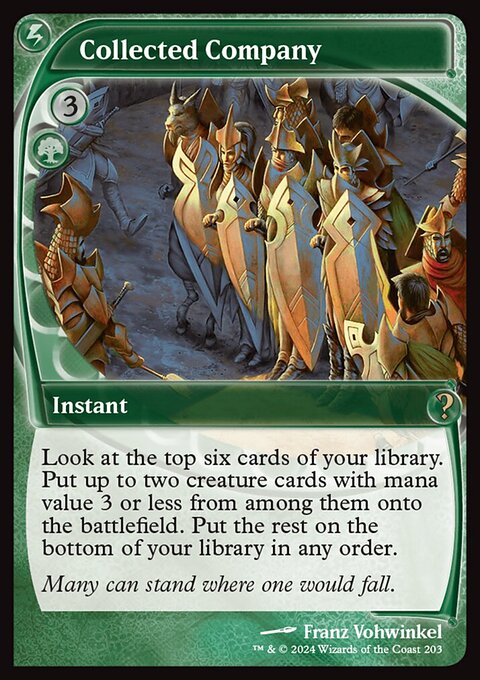 Collected Company (Future Sight) [Mystery Booster 2]