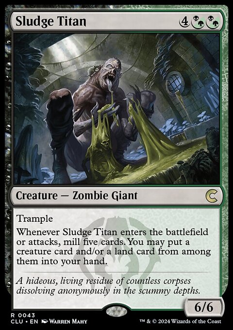 Sludge Titan [Ravnica: Clue Edition]