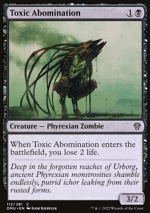 Toxic Abomination [Dominaria United]