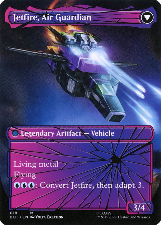 Jetfire, Ingenious Scientist // Jetfire, Air Guardian (Shattered Glass) [Transformers]