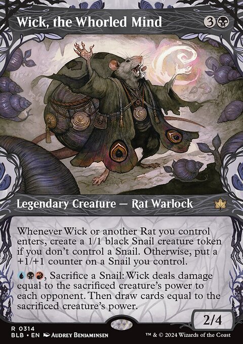 Wick, the Whorled Mind (Showcase) [Bloomburrow]