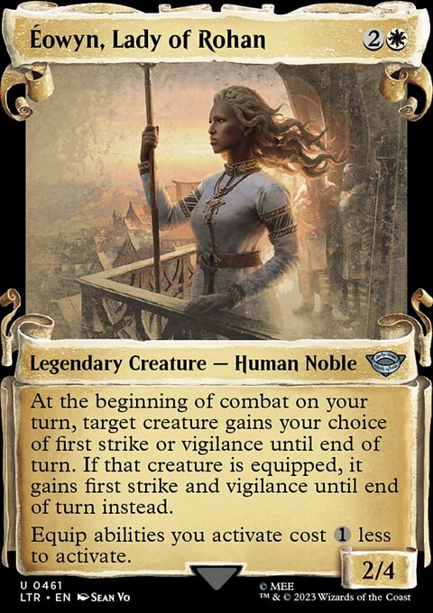 Eowyn, Lady of Rohan [The Lord of the Rings: Tales of Middle-Earth Showcase Scrolls]