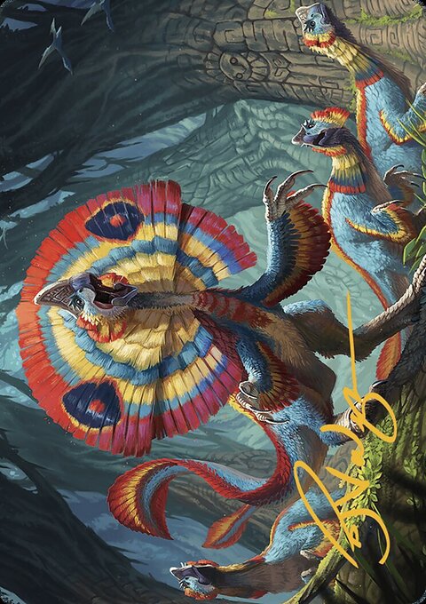 Sunfrill Imitator Art Card [The Lost Caverns of Ixalan Art Series]