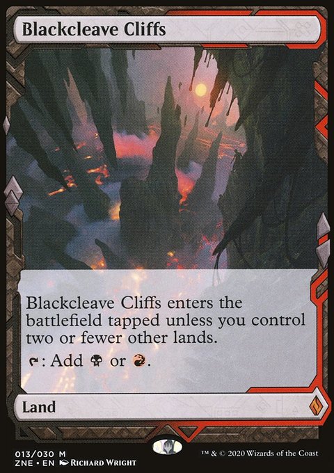 Blackcleave Cliffs (Expeditions) [Zendikar Rising Expeditions]